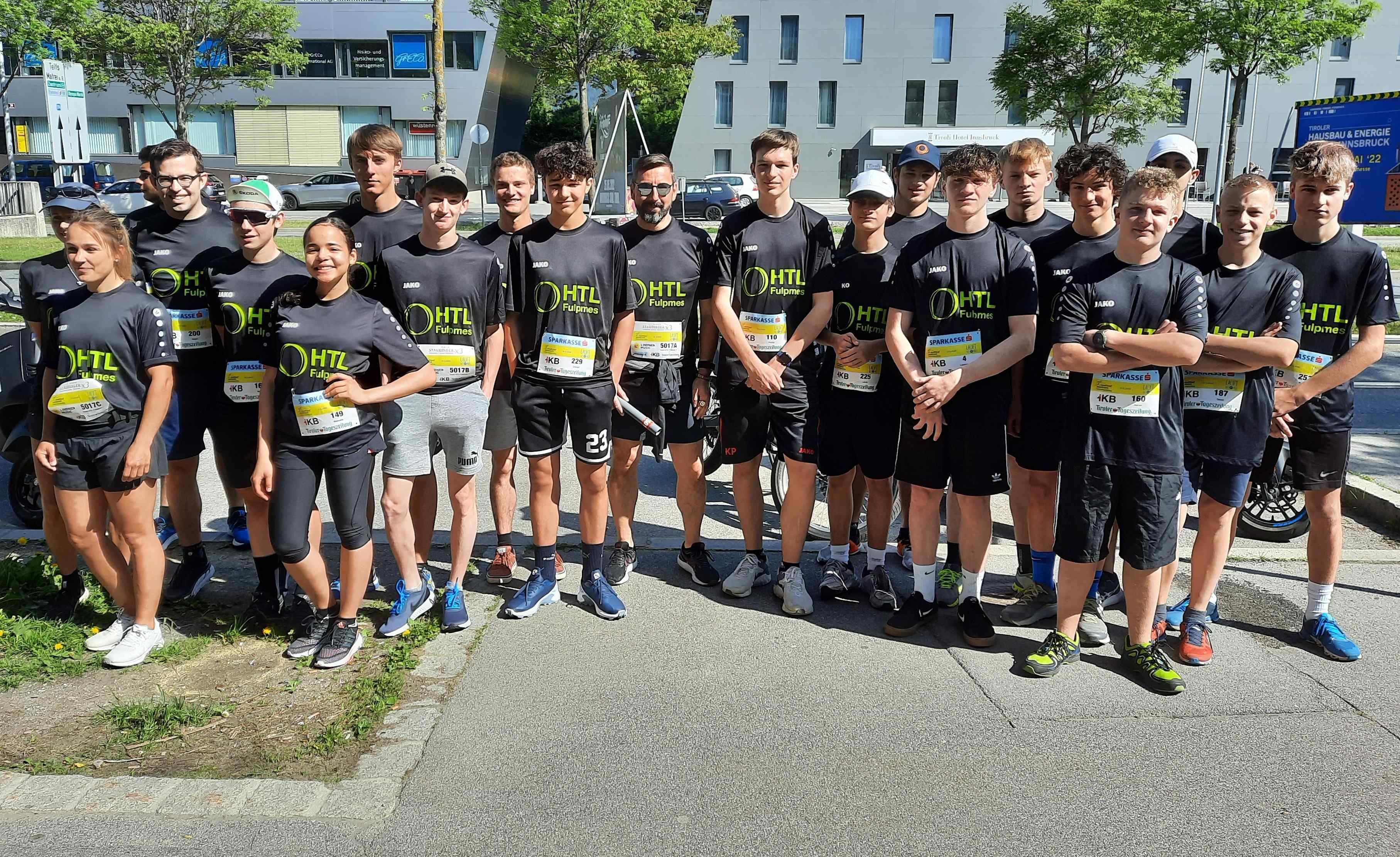 HTL Fulpmes beim Stadtlauf Innsbruck