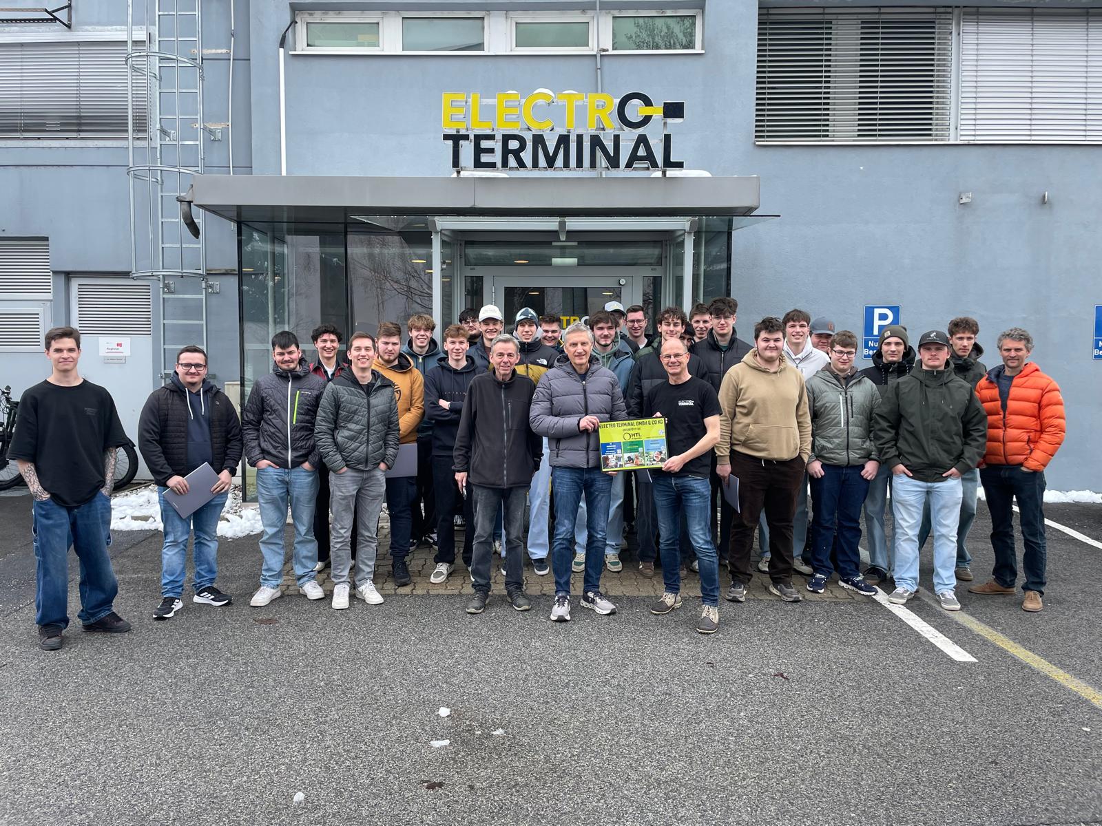 Exkursion Maturaklasse Maschinenbau bei Electro Terminal in Innsbruck