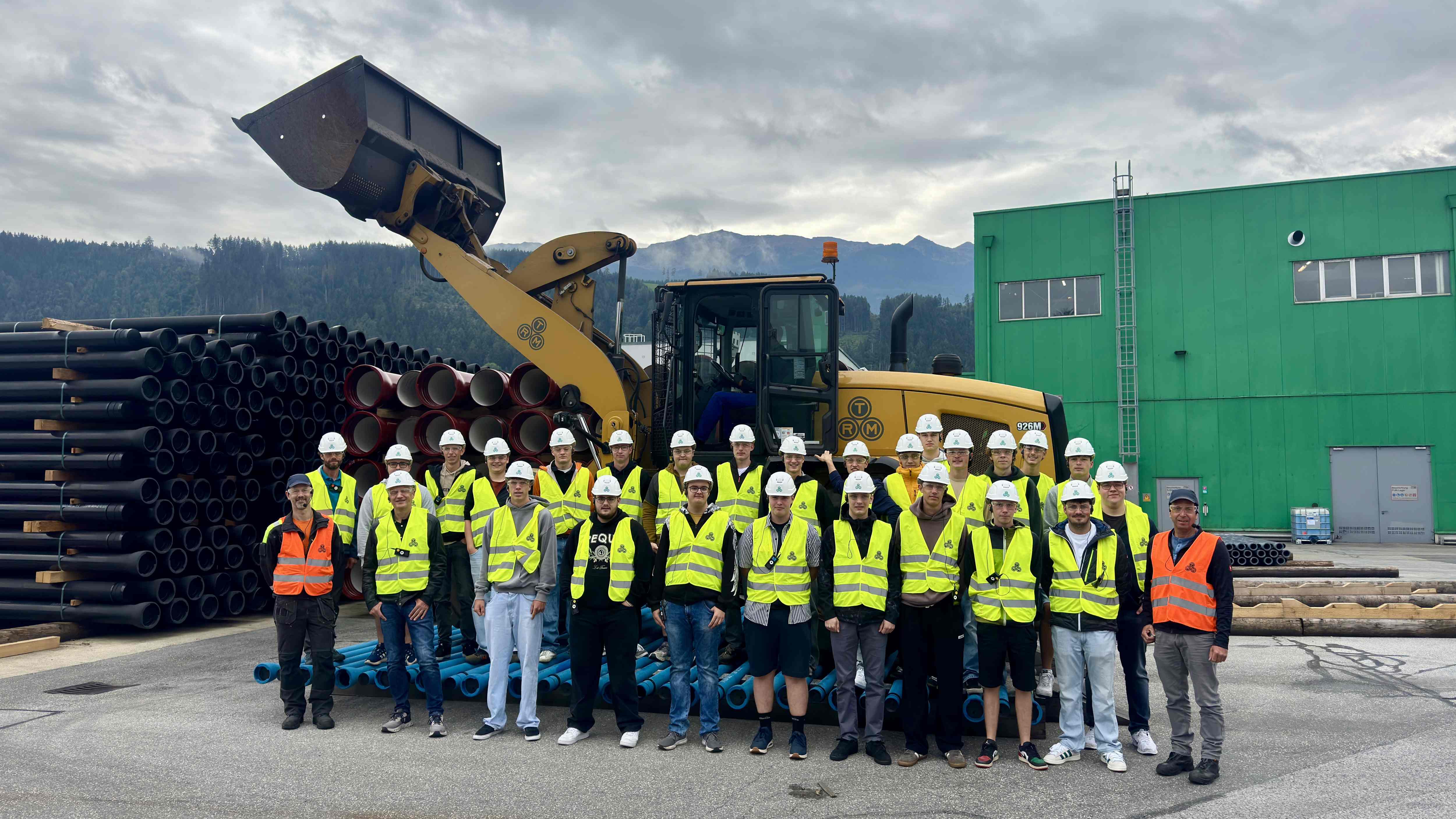 Exkursion Tiroler Rohre GMBH und ÖBB Kraftwerk Fulpmes