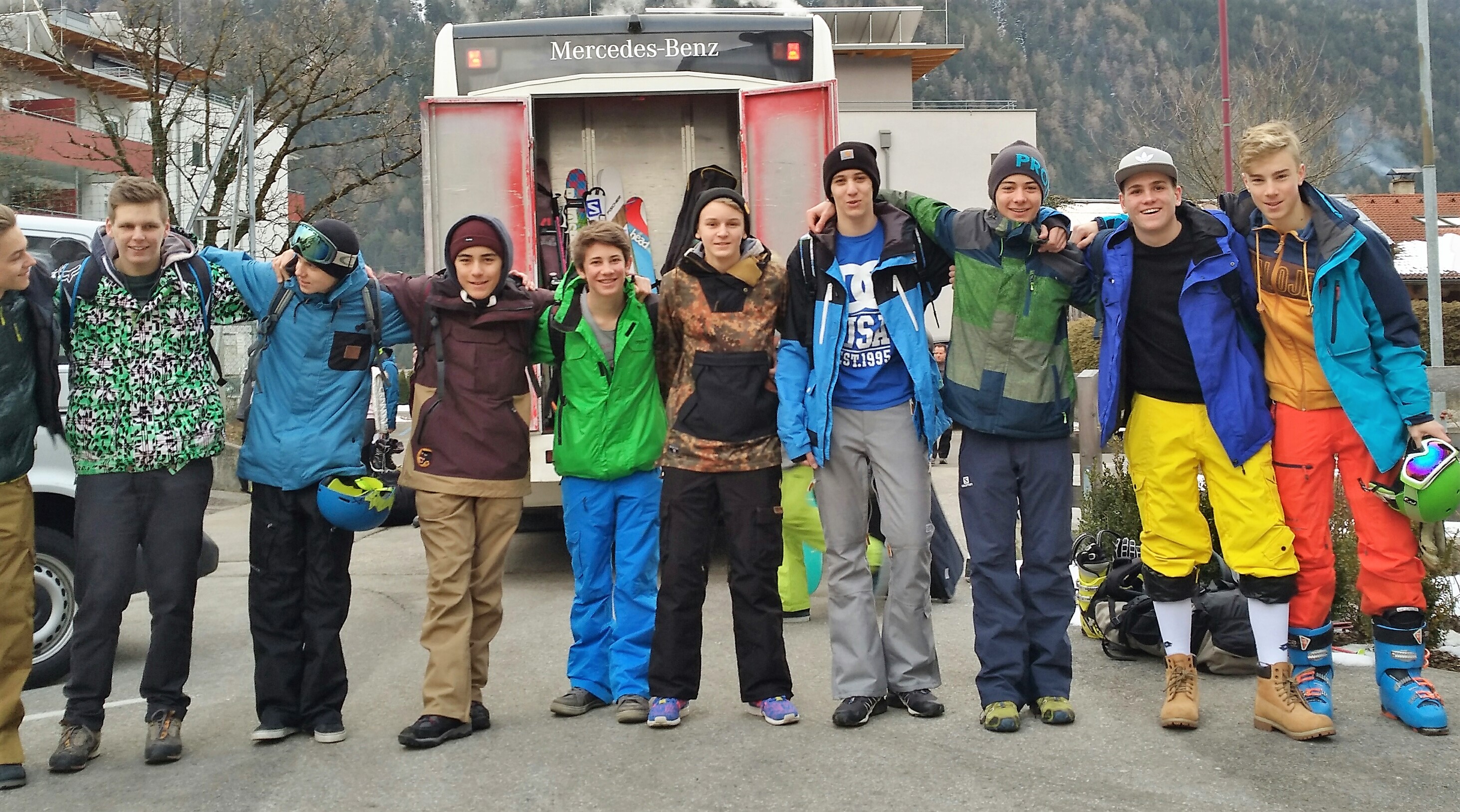 Auf ins Schilager!